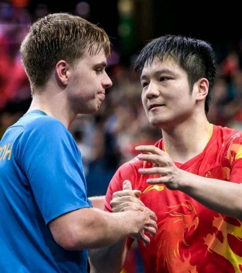 包含瑞典乒乓球队逆转英国乒乓球队，樊振东统治全场的词条